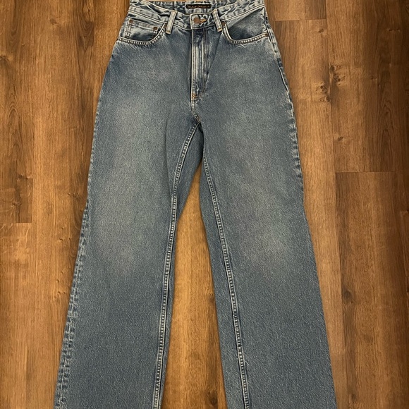Nudie Jeans Clean Eileen 90s Stone - Picture 4 of 9
